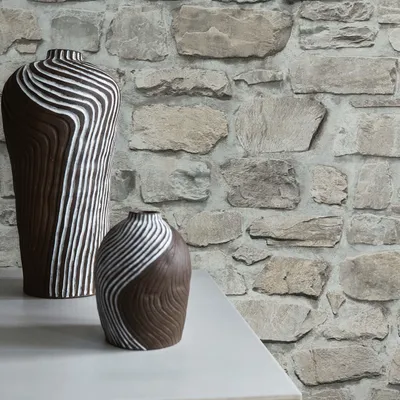 Produktbild von TADESSI Tapete Steinoptik Eliano M1-No.186 Vliestapete Grau Beige Steintapete Steinwand Wohnzimmer Schlafzimmer Küche
