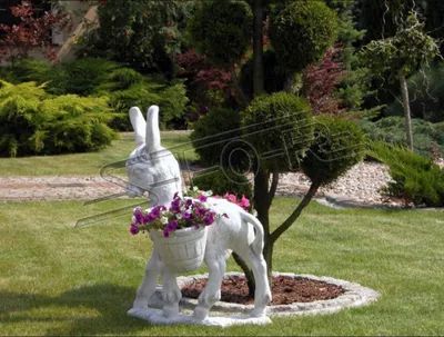 Image de Figurine design âne Statues Statues Jardin S103039 Nouveau