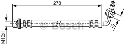 Produktbild von Bosch Bremsschlauch  1 987 476 127