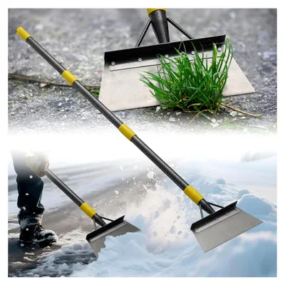 Produktbild von Gartengeräte Unkrautentferner, 199 cm Schaufel aus Manganstahl für Gartenanwendungen - Multifunktionale Gartenschaufel zum Jäten, Reinigen, Pflanzen, Düngen und Schneeräumen