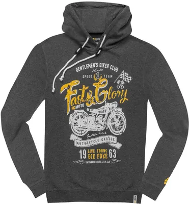 Productafbeelding van FC-Moto Fast and Glory hoodie, grijs, maat S