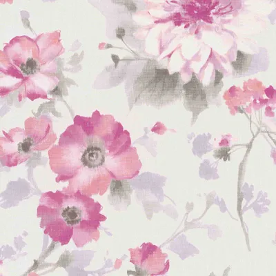 Zdjęcie produktu dla Vliestapete 10051-05 Tapete Blumen Floral 0,53 x 10,05 m Erismann GMK - Fashion For Walls Rosa
