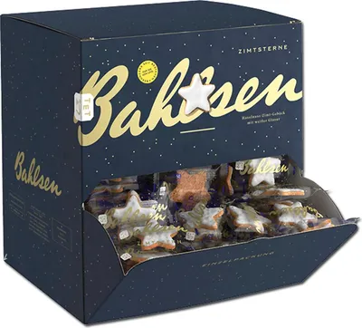Zdjęcie produktu dla Bahlsen Gebäck Zimtsterne 82210 130St