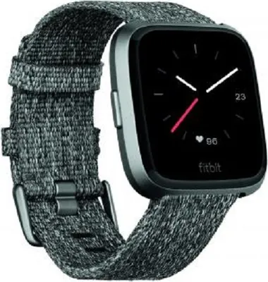 Produktbild von Fitbit Fitnesstracker Versa Special Edition dunkelgrau/graphitgrau, Farbe:Dunkelgrau/Graphitgrau