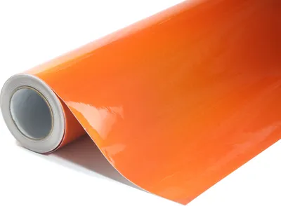 Produktbild von Chrom laser orange wrapfolie 152x1000cm - innen/außen