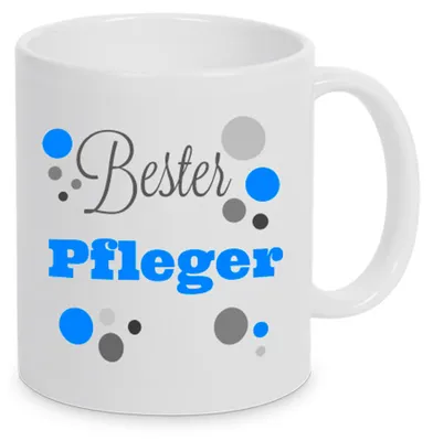 Produktbild von TassenKing - Bester Pfleger - Tasse - Kaffeebecher - Tasse mit Spruch