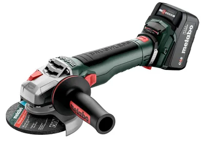 Produktbild von Metabo 613054650, 10000 RPM, 12,5 cm, Akku, 5,2 Ah, 2,5 kg, Bürstenloser Motor