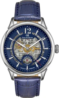 Zdjęcie produktu dla Carl von Zeyten CVZ0080BLS Zegarek Schramberg Automatic