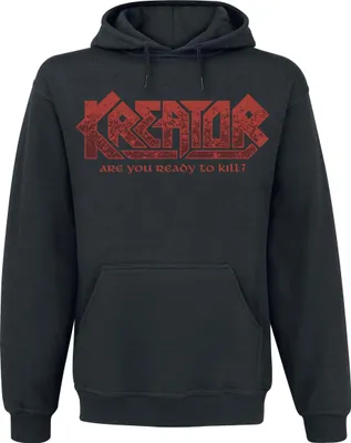 Produktbild von Kreator Kapuzenpullover Herren Ready To Kill schwarz XXL