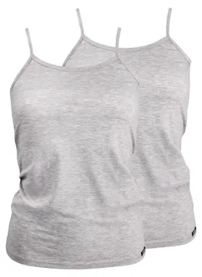 Produktbild von Yenita® Spaghetti Top (2er Set) Modern-Collection XL grau