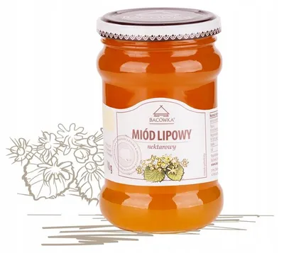 Zdjęcie produktu dla Miód lipowy nektarowy 400g Bacówka