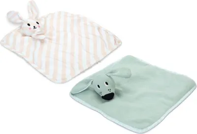 Produktbild von Beeztees Puppy Schmusetuch Dimpie 31x31cm, Farbe:mint
