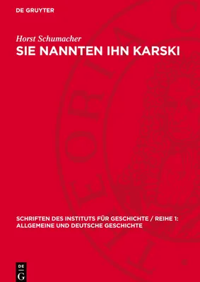 Produktbild von Sie nannten ihn Karski