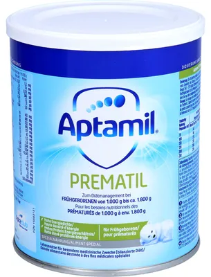 Obrázek produktu pro Aptamil PREMATIL speciální výživa pro předčasně narozené děti od 1 000 do cca 1 800 g, 400 g prášek