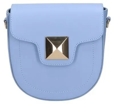 Produktbild von Lux Schultertasche für Damen, aus echtem Leder, gerippt, Italy