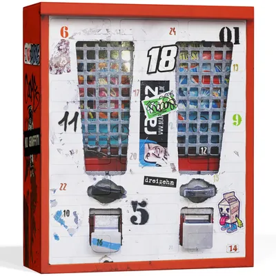 Immagine prodotto di BOXILAND® calendario avvento nostalgia 2026, 24 dolci retrò, classici