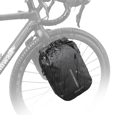 Produktbild von Fahrrad Gepäckträgertasche Wasserdicht 4/6L Vorne Schwarz