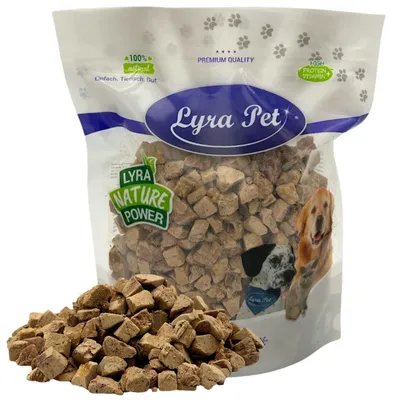 Produktbild von 200 g Lyra Pet® Entenleberwürfel gefriergetrocknet