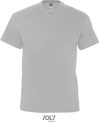 Immagine prodotto di SOLs 11150 | Maglietta a maniche corte Victory con scollo a V da uomo - Colore: Grigio Melange - Taglia: L
