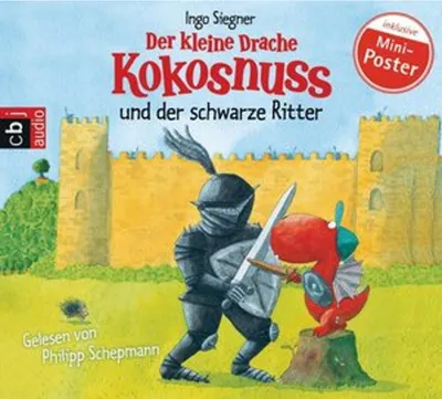 Produktbild von Kokosnuss CD #4 Der schwarze Ritter mit Poster