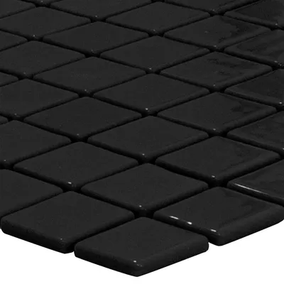 Produktbild von Glas Schwimmbad Pool Mosaik Venetia Schwarz