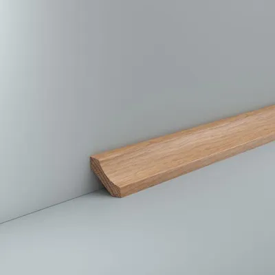 Produktbild von Sockelleiste Hohlkehlleiste Bergeiche 30 x 30 Deckenleiste Abschlussleiste