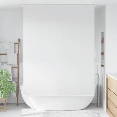 Immagine prodotto di vidaXL Tenda a rullo per doccia 160 x 240 cm Bianco
