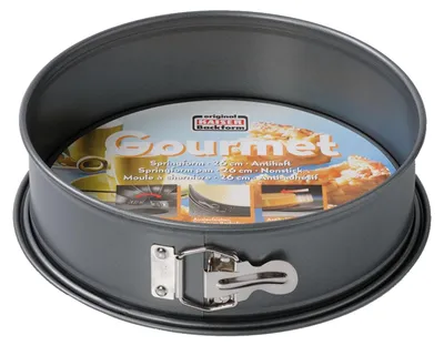 Produktbild von Kaiser Gourmet 2300753829, Kuchenform, Rund, Flache Oberfläche, 230 °C, Grau, Grau