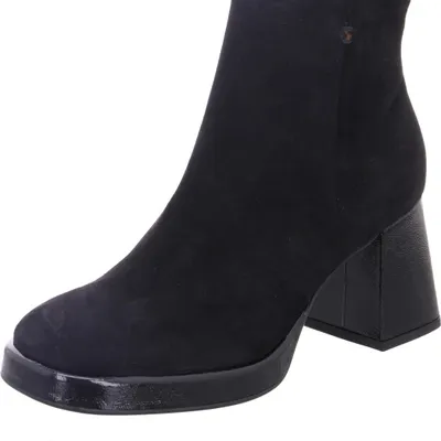 Zdjęcie produktu dla Paul Green buty za kostkę 8051-024, zamsz, czarny, damskie