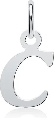 Produktbild von Unique Buchstabenanhänger "C" 925er Sterlingsilber Anhänger SP0894