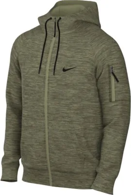 Produktbild von Nike Kapuzenjacke Herren Therma-FIT Fitness-Hoodie, Größe:XL, Farbe:Grün