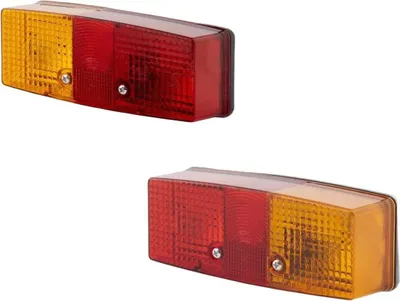 Produktbild von Rückleuchten-Set links rechts 24 V 12 V R10W P21W HELLA für u.a. DEUTZ-FAHR DX