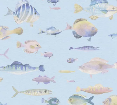 Produktbild von AS Creation Vliestapete Pint Walls II Fische 396962