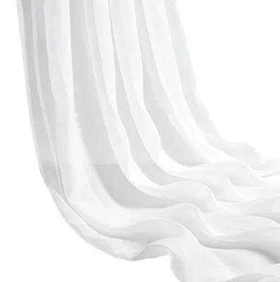 Imagen del producto de Omgoods - Tul blanco decorativo, 160 cm x 10 m, ideal para bodas y fiestas