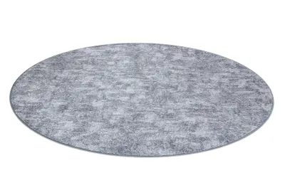 Produktbild von Teppich rund POZZOLANA grau Grau rund 100 cm