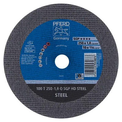 Produktbild von PFERD Stationary cut-off wheels SGP HD STEEL, Stahl, 20 Stück(e)