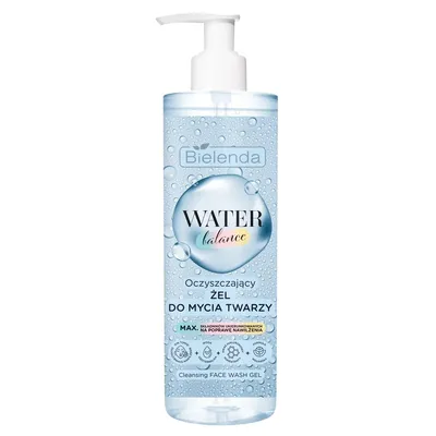 Zdjęcie produktu dla Bielenda Water Balance Żel Do Mycia Twarzy 195 G