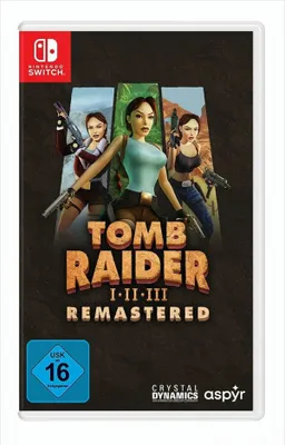 Produktbild von Tomb Raider 1-3 Remastered Nintendo Switch-Spiel