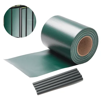 Obrázok produktu pre Jopassy 6x 70m fólia na ochranu súkromia Gartenfreude fólia PVC plotová fólia Pásy na ochranu súkromia, zelené