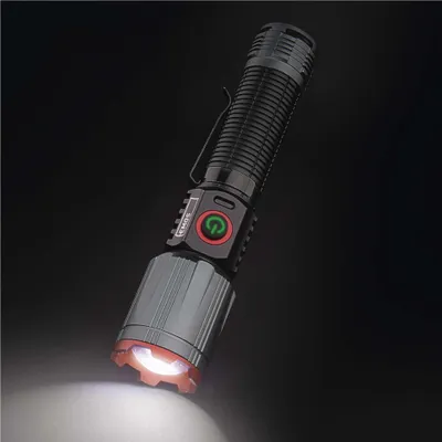 LED nabíjecí kovová svítilna 1200 lm, 2200 mAh