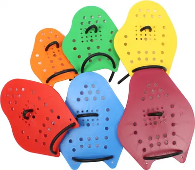 Produktbild von Malmsten Handpaddles Swim Power Paddels | Paddles für das Schwimmtraining, Größe:M (gelb)