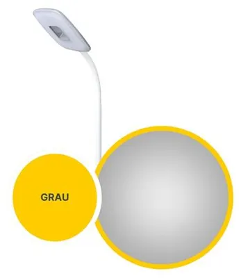 Produktbild von LED Klemmleuchte T160-1 grau