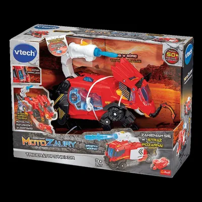 Produktbild von VTECH Motozaury - Triceratops Nexor XL - Straż pożarna