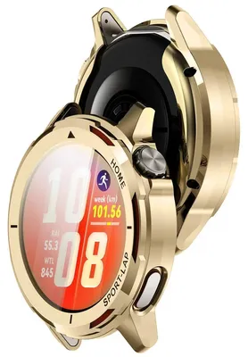 Produktbild von Schutzhülle für Huawei Watch GT Runner 2, Bizon Case Watch Felipe, Golden