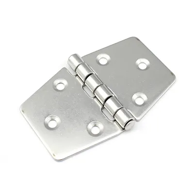 Produktbild von Scharnier gestanzt 95 x 60 x 2 mm Scharniere Edelstahl Klappscharnier