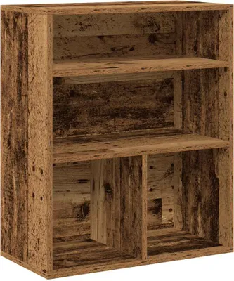 Obrázok produktu pre vidaXL Police na knihy vzhľad starého dreva 60x30x71,5 cm materiál na báze dreva