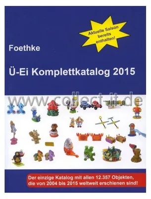 Produktbild von Foethke - Ü-Ei Komplettkatalog 2015