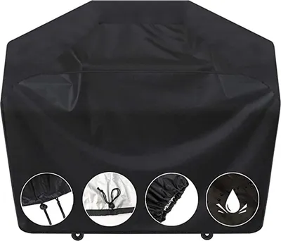 Obrázek produktu pro Obal na gril 145x61x117cm, venkovní, černá