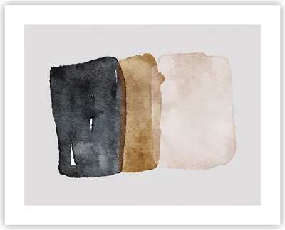 Produktbild von Poster - Poster ohne Rahmen - Abstraktion die Farben Aquarell - 50x40 cm - Wand Bild - Wanddeko - Wandbilder - Kunstposter - Wandposter - Bilder - Kunstdruck - Wanddekoration - P2XAA50x40-4947