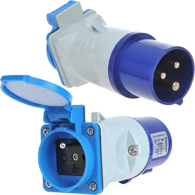 Obrázek produktu pro Adaptérová zástrčka Adaper CEE plug 16A Francie karavan obytný vůz karavan